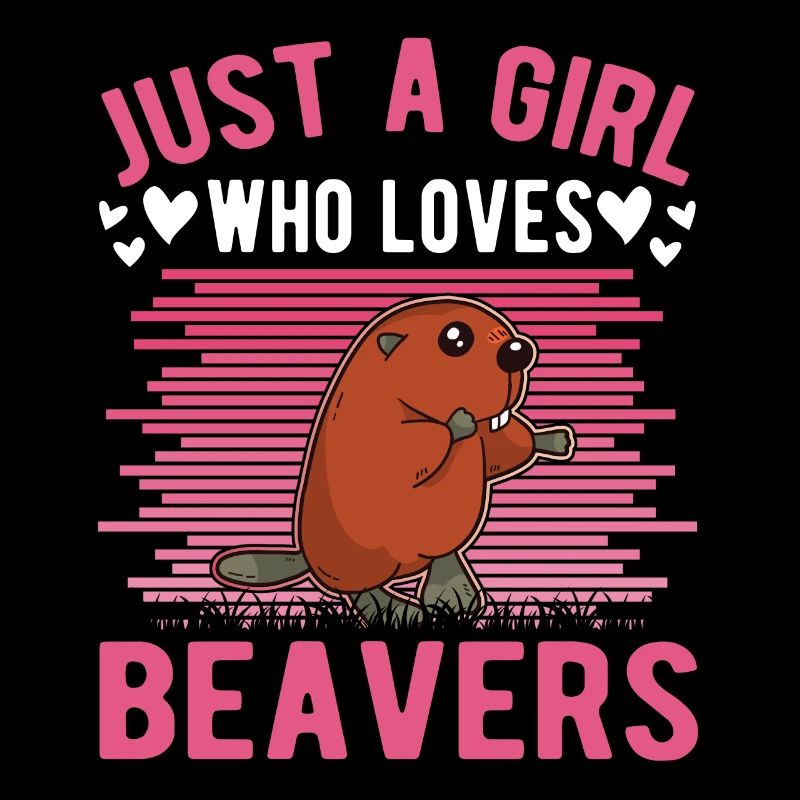 Biber Mädchen Biberdamm