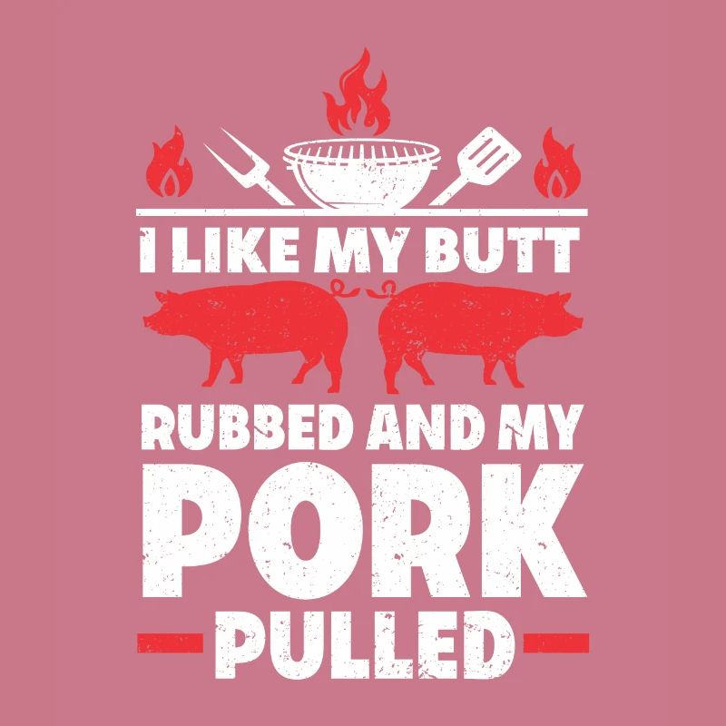 BBQ Pulled Pork Schwein Grill