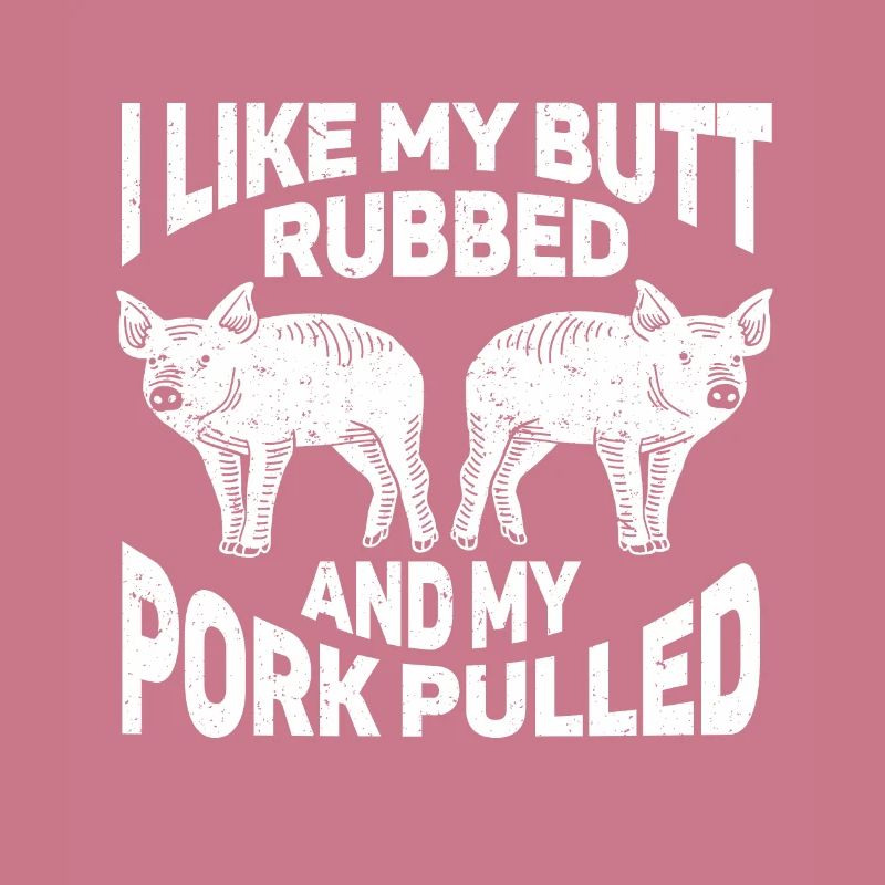 BBQ Pulled Pork Schwein Grill