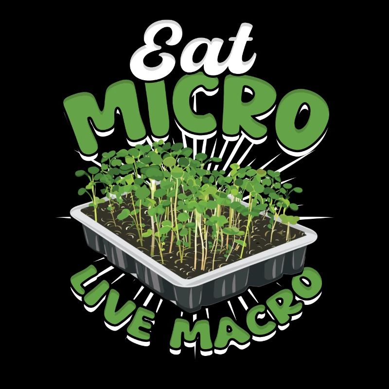 Microgreen Microgreens mangent Micro Live Macro