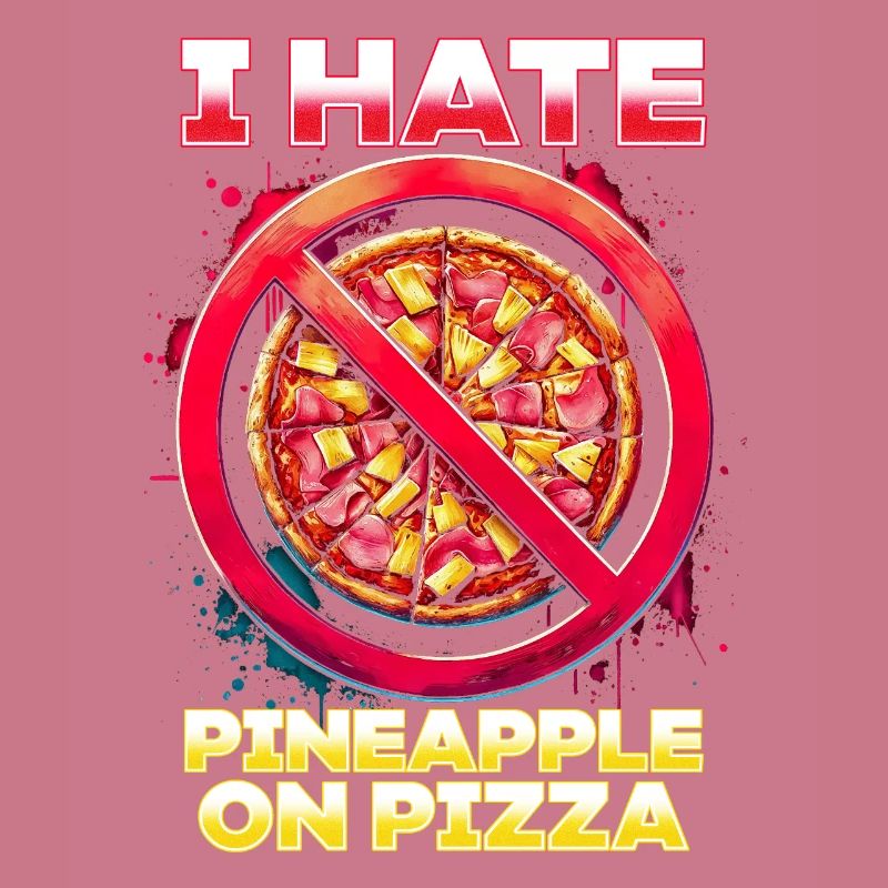 I hate pineapple pizza