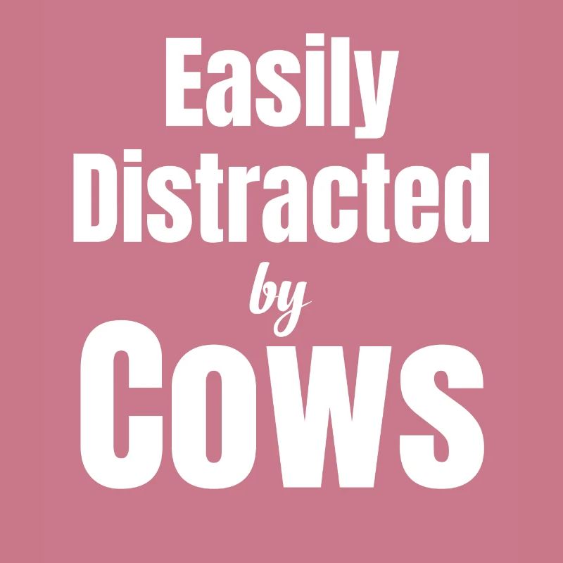 Easily distracted by cows, ranchers