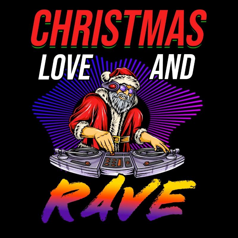 Christmas Disco, Rave, Techno, House, Goa, Party