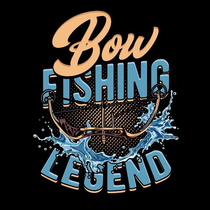 Bogenfischer Bogenfischen Bow Fishing Legend