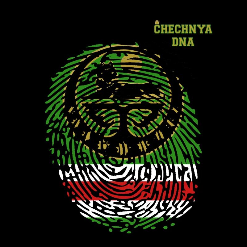 Chechnya DNA. Chechen Flag. Chechnyan Roots