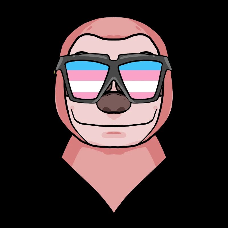Transgender Transsexual Sloth Gift