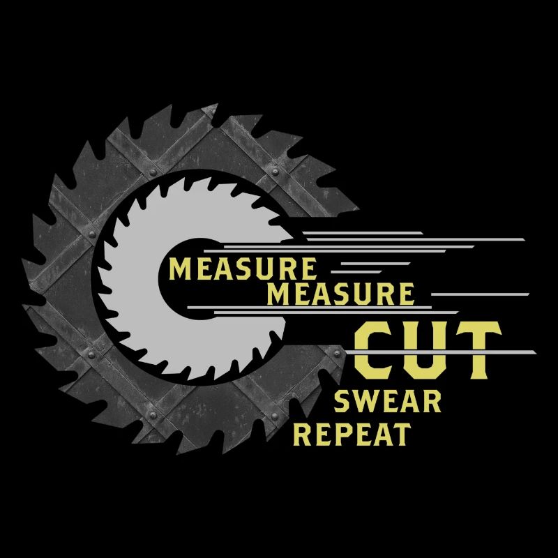 Measure Cut Swear Repeat Carpenter