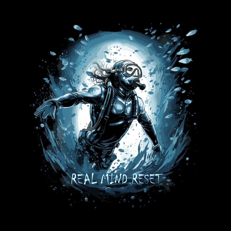 Diving Diver Real Mind Reset - Meilleures ventes de plongée