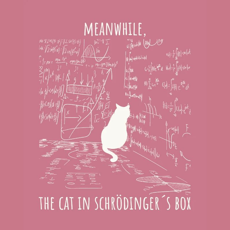 Schrödingers Katze Nerd Humor Physik Design