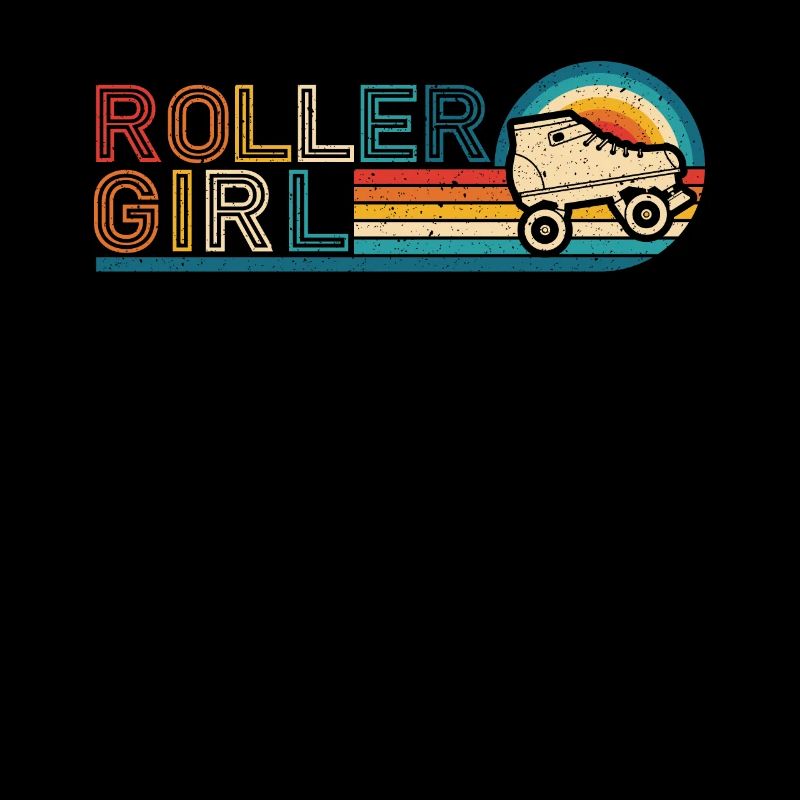 Roller Girl Skating Rollerblades Skate Lover