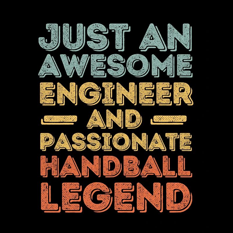 Engineer handball retro