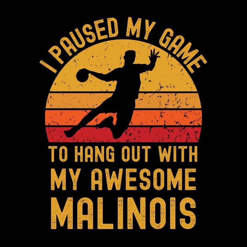 Handball and Malinois