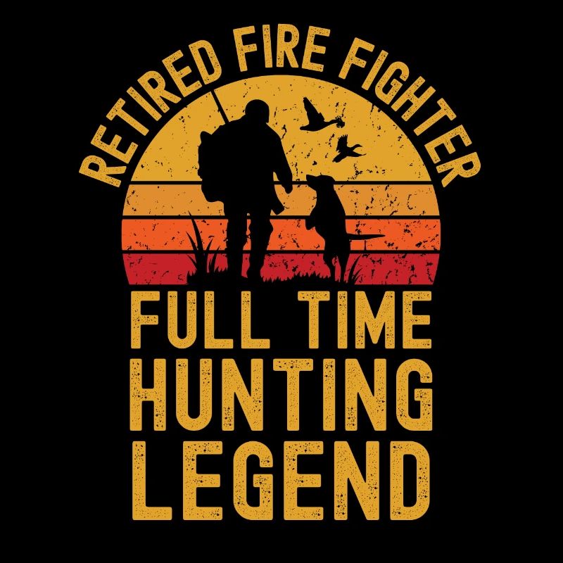 Retired fire fighter hunting legend