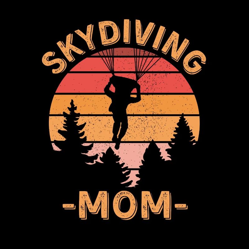 Fallschirmspringen Mama