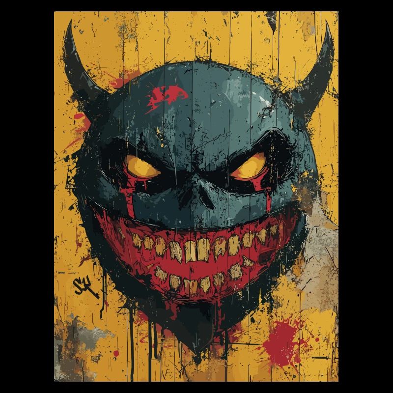 The Dark Devil - Horrormotiv