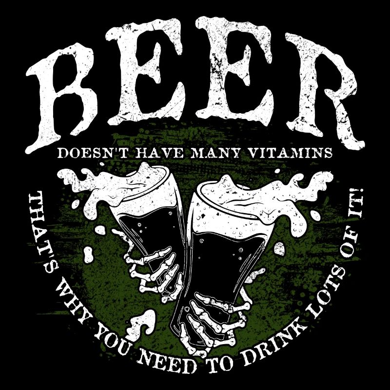 Beer Doesn't Have Many Vitamins