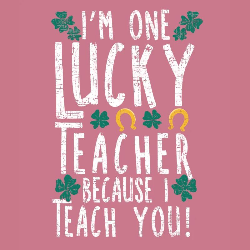 Ich bin ein glücklicher Lehrer St. Patricks Day Erzieher