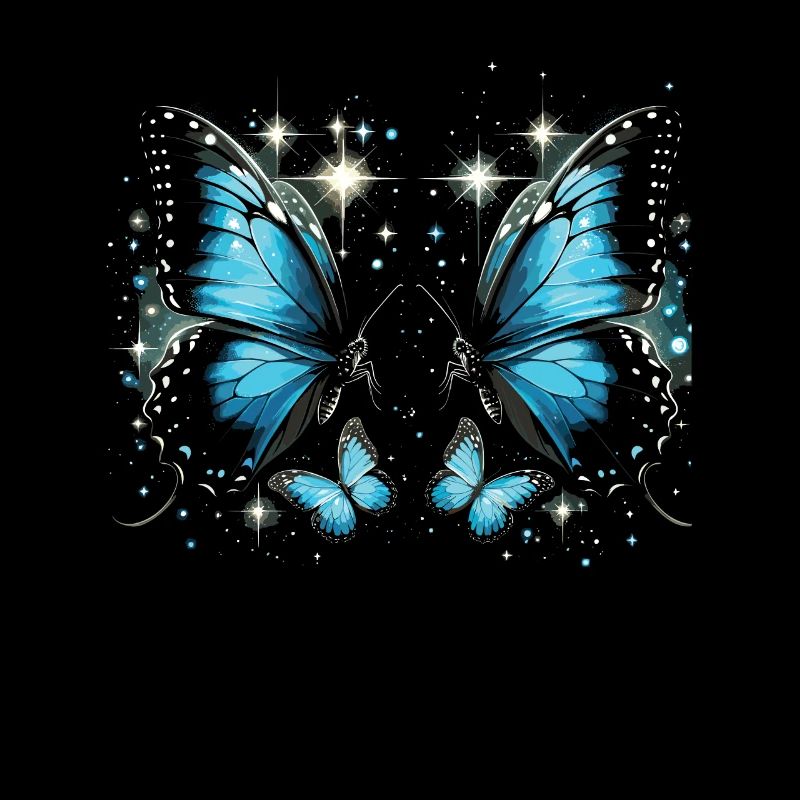 Butterfly Lover Insect Bug Blue Morpho Butterfly