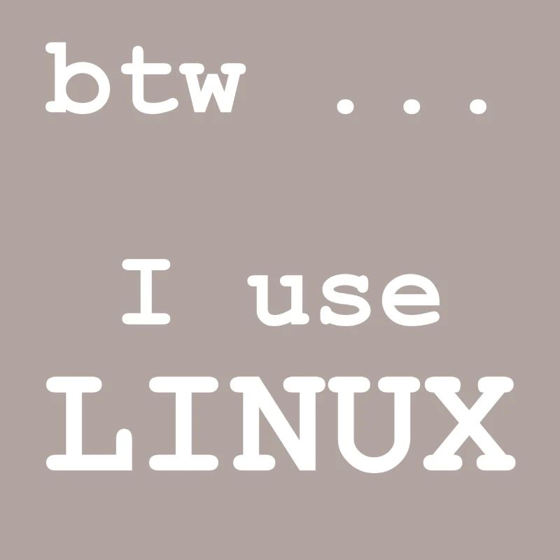 I use Linux