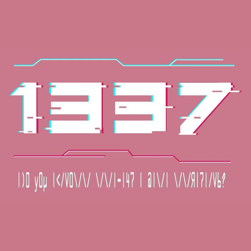 Elite Hacker Sprache Gamer Hacking Coding