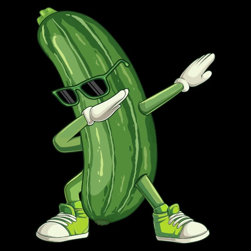 Dabbing Pickle - Funny Dill Pickle Lover