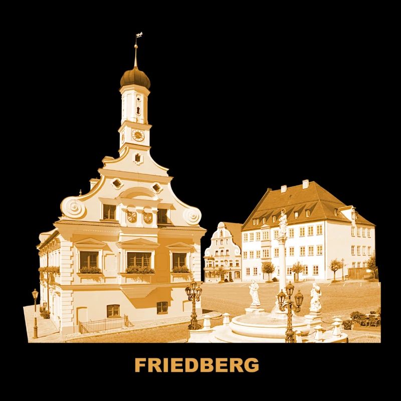 Hôtel de ville de Friedberg en Bavière Souabe Aichach