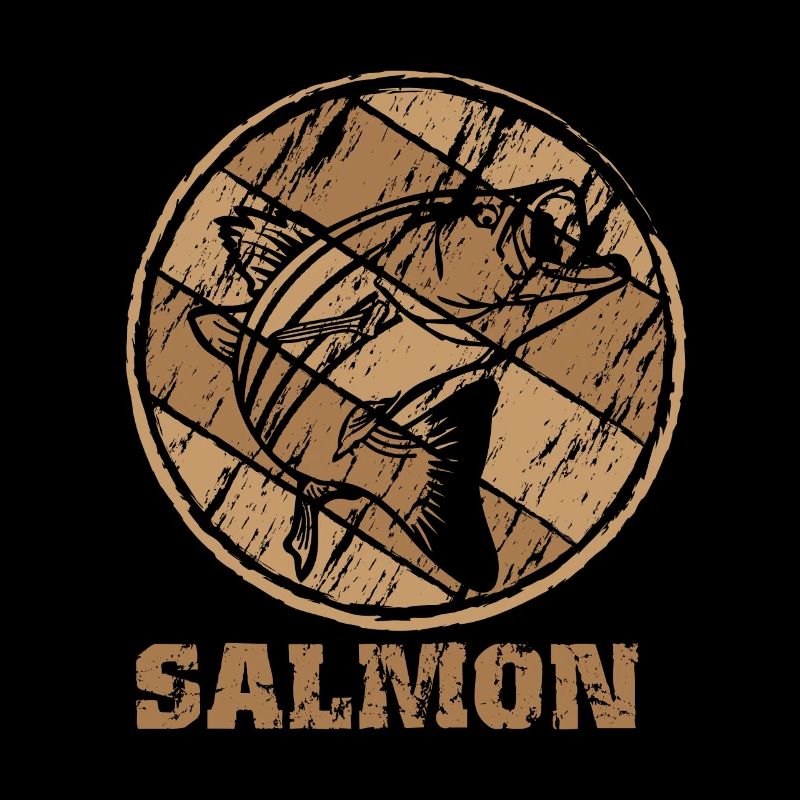 Salmon Salmon angler gift