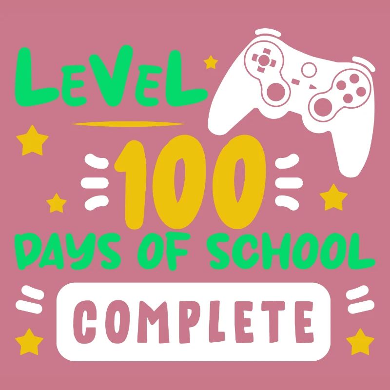Frohe 100 Tage Schule für Lehrer oder Kinder
