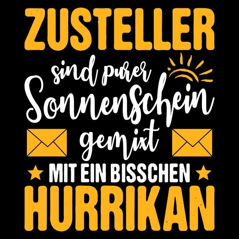 Zusteller Briefträger Postbote Briefe Geschenk