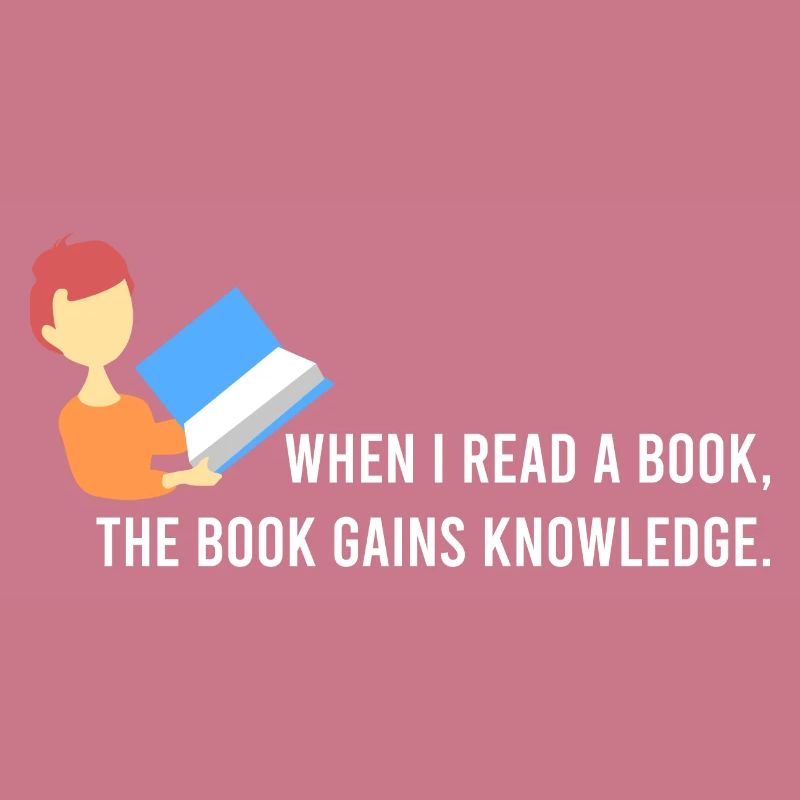 Wenn ich ein Buch lese