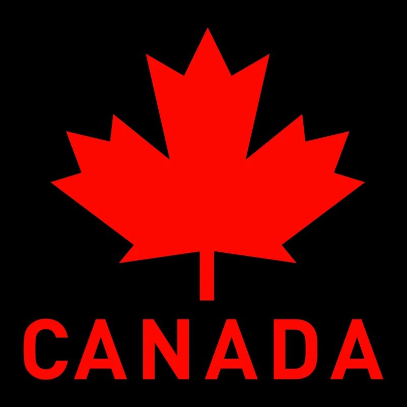 Canada Leaf einfarbig