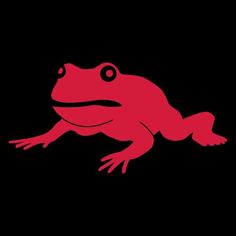 grumpy frog