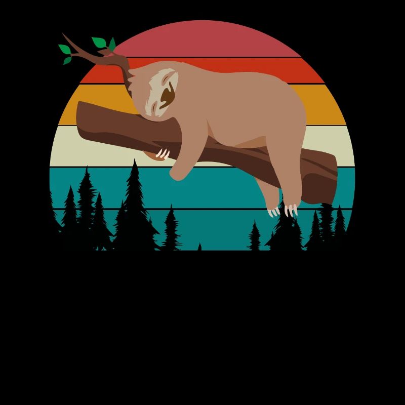 Funny sloth Tired sloth Sloth mode