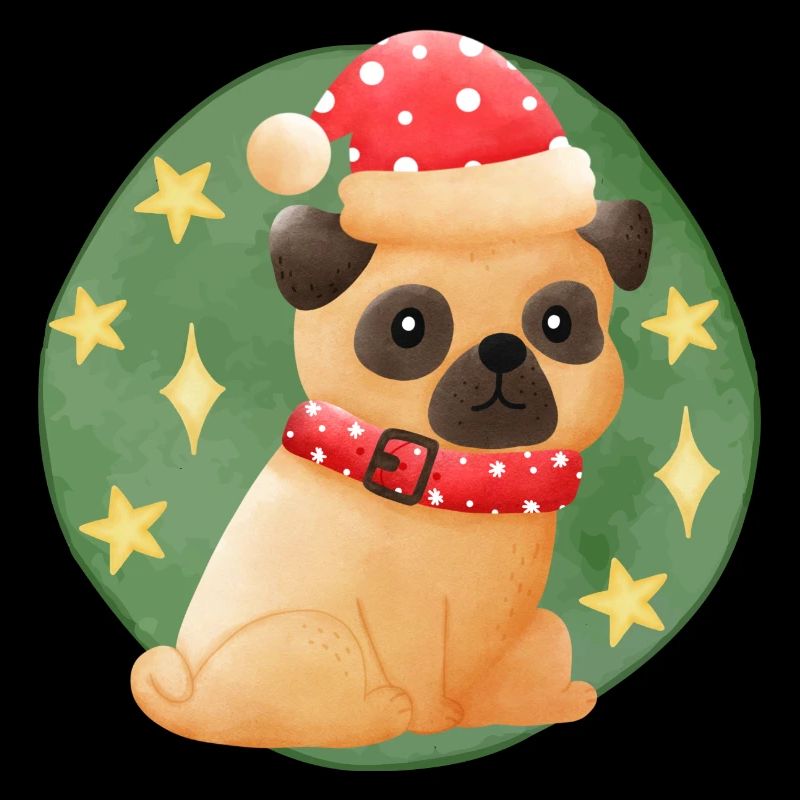 14W Christmas Mops