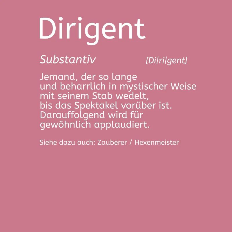 Dirigent Wörterbuch