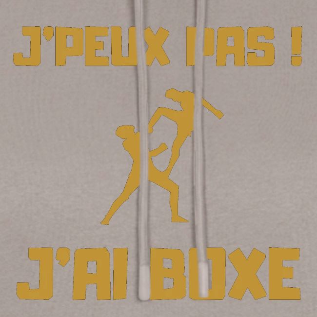 J PEUX PAS J AI BOXE THAÎ