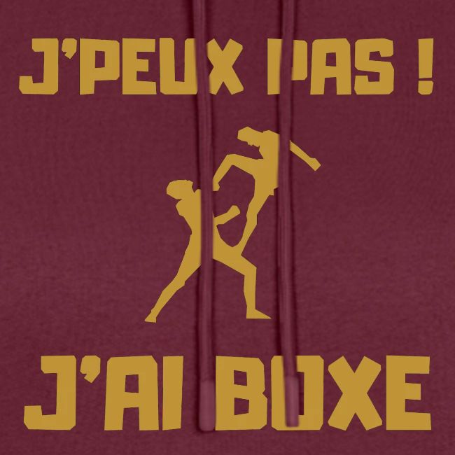 J PEUX PAS J AI BOXE THAÎ