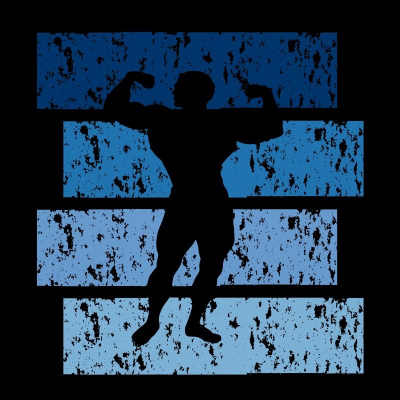 Bodybuilding-Geschenk Vintage