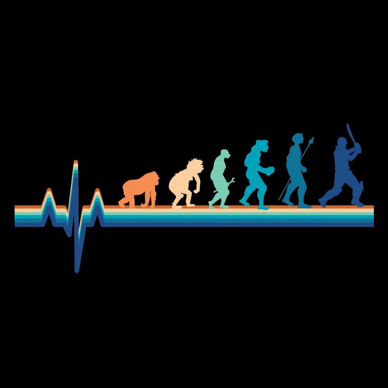 Evolution Herzschlag-Grille - Retro-Grille