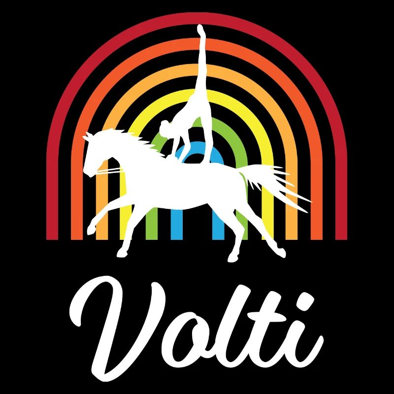 Volti Equestrian Vaulting Rainbow