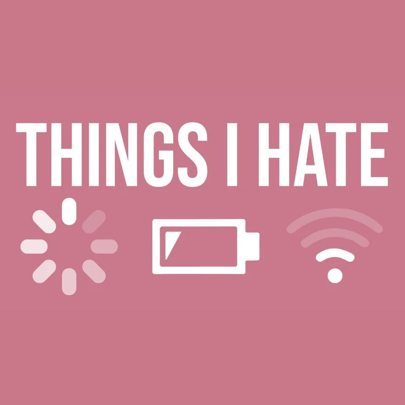 Things I Hate Gamer Programmierer lustig Geschenk