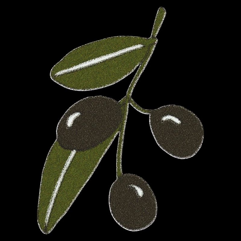 Rameau d’olivier impressionnisme