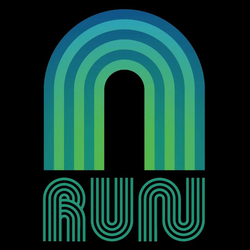 Piste de course verticale verte