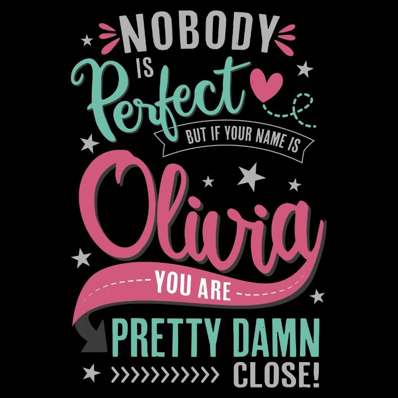 Olivia Name Namenstag Spruch Geschenk Mädchen