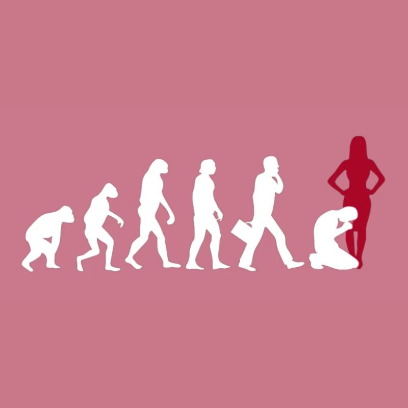 Evolution 100000 Jahre Mann