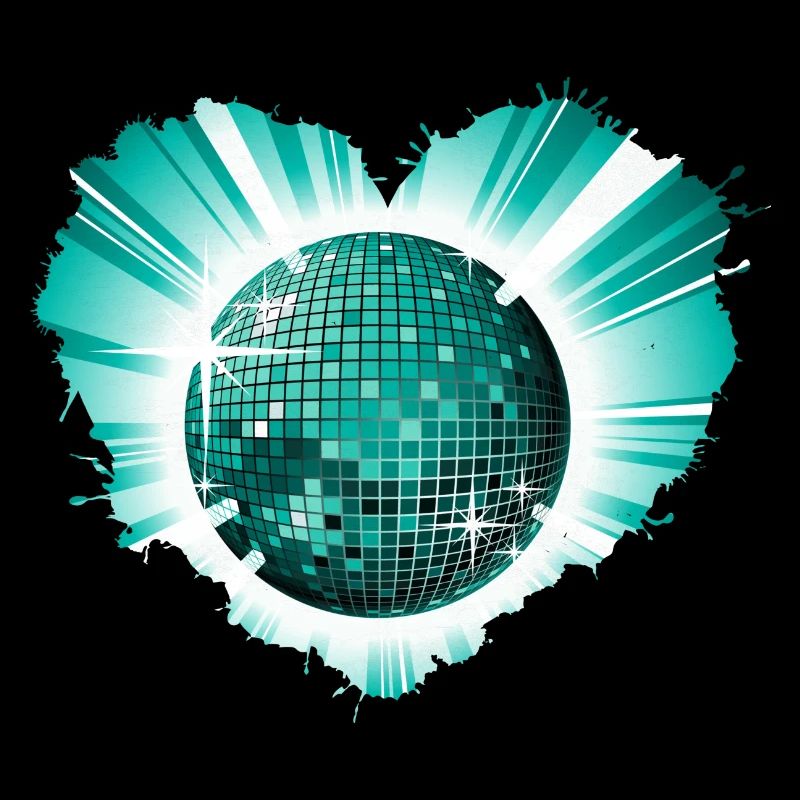 Techno Hard Beats Disco Ball Partypeople Disco