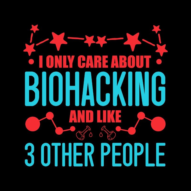 Lustiges Biohacking Design