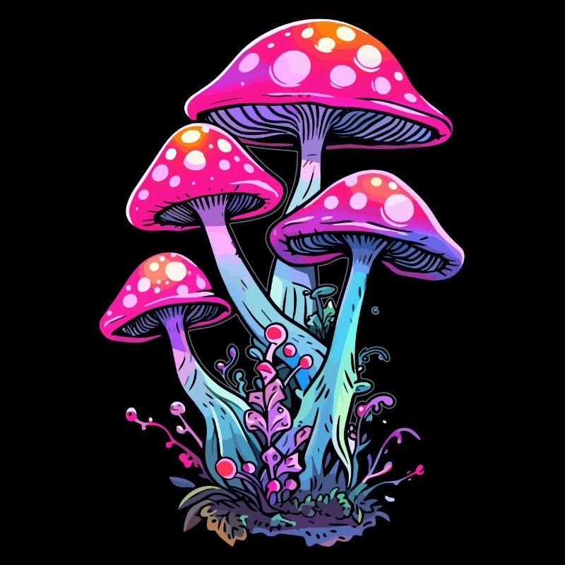 EDM Festival Trippy Forest