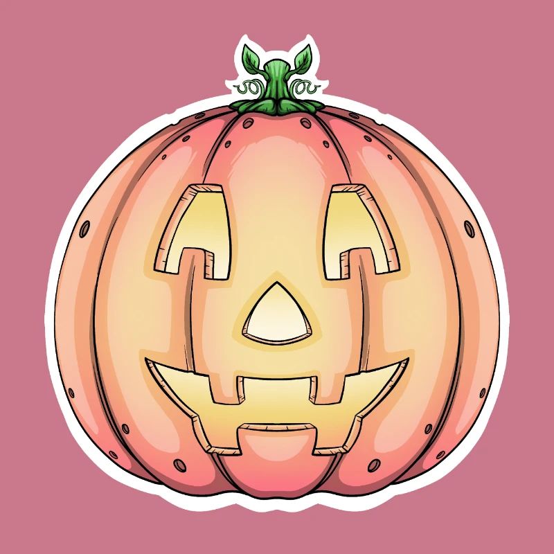Conception de citrouille d’Halloween Jack-o'-Lantern
