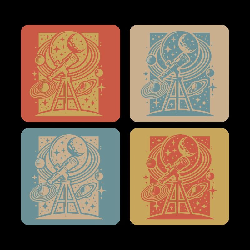 Astronomie Retro Design